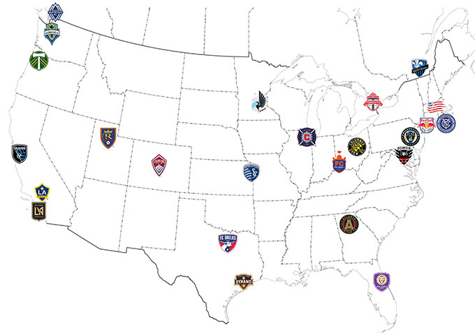 Sports Teams in Philadelphia - Sport League Maps