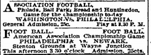 The Philadelphia Phillies & early Philly soccer history