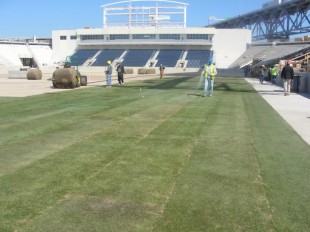 Grass planted at PPL Park, other news