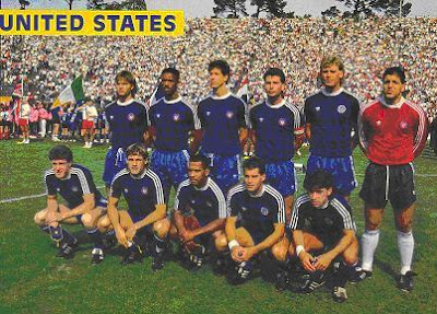 US Squad that lost 3-1 to USSR 2-24-1990