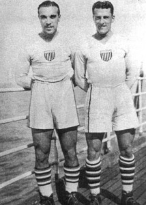 Billy Gonsalves (left) and Bert Patenaude