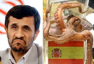 Iran prez disses Octopus & more news of the morn