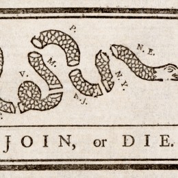 Join, or Die.