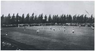 All Philadelphia vs. Corinthians at Germantown Cricket Club in 1906.