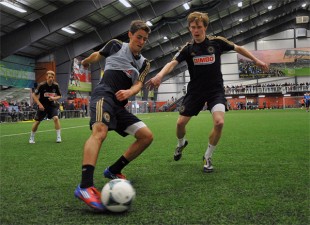 Union open practice at YSC Sports, Jan. 21, 2013