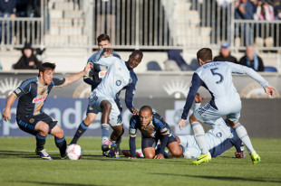 Philadelphia Union v Sporting KC by Daniel Gajdamowicz