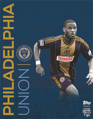 Maurice Edu Topps poster