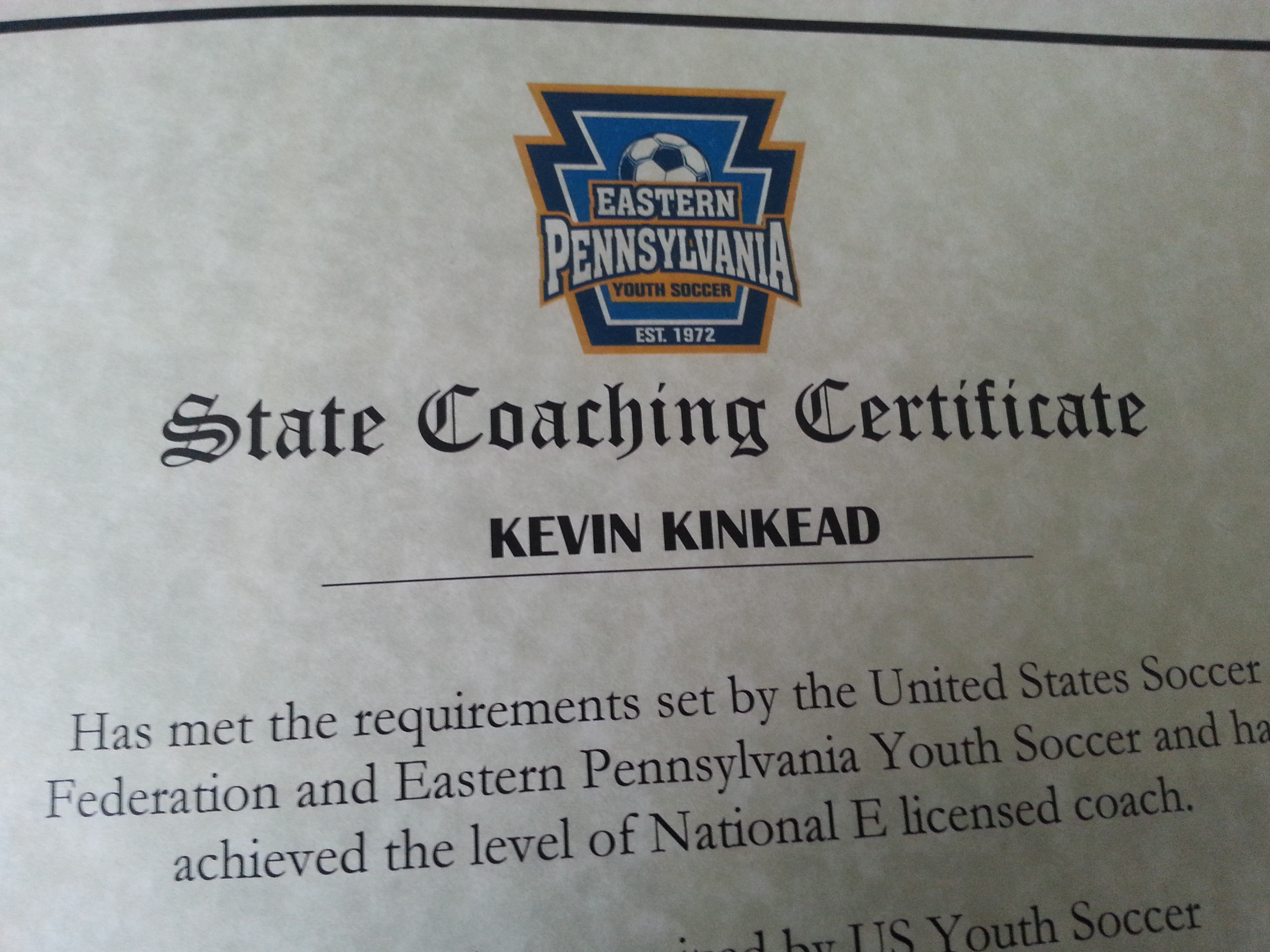 Licensed to thrill: How I earned my national E level coaching