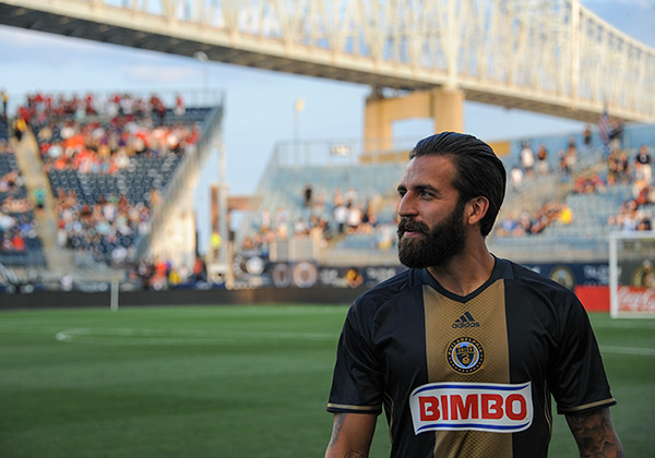 2014-15 Richie Marquez, Philadelphia Union Signed & Believed Match