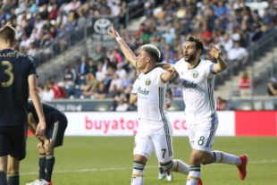 MLS newcomer Brian Fernández bags his second goal in as many games.