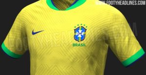 Brazil 2022 World Cup Pre-Match Shirt Leaked - Footy Headlines