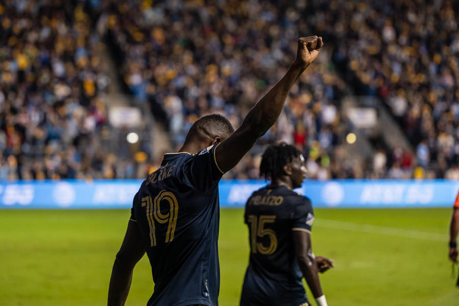 Union fans watch 2022 MLS Cup during watch party at Subaru Park 