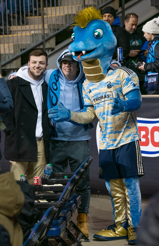 WATCH: The Philadelphia Union unveils its first-ever mascot: A