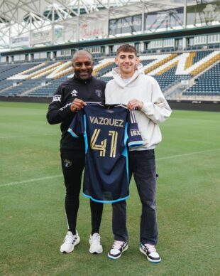 Union sign midfielder David Vazquez as homegrown player