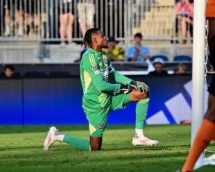 Andre Blake at Leagues Cup 3rd place game