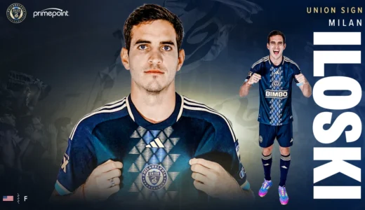 The Union Sign Forward Milan Iloski